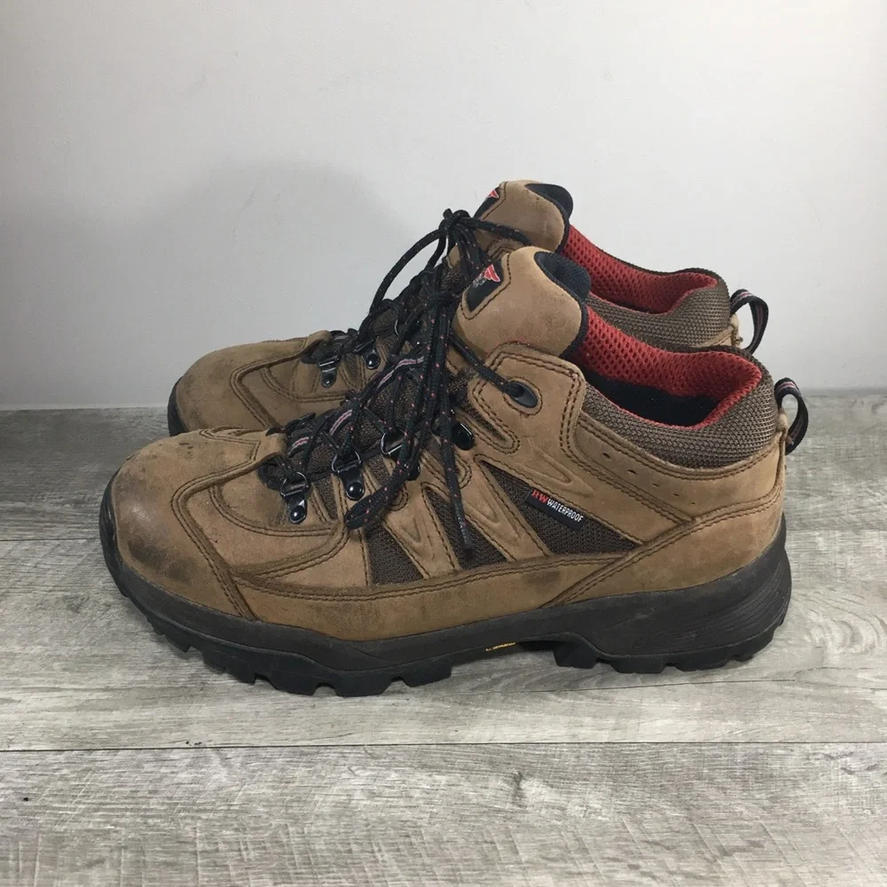 Red Wing 8672 TruHiker Leather Work Hiker Waterproof Soft Toe Mens Boots 10.5